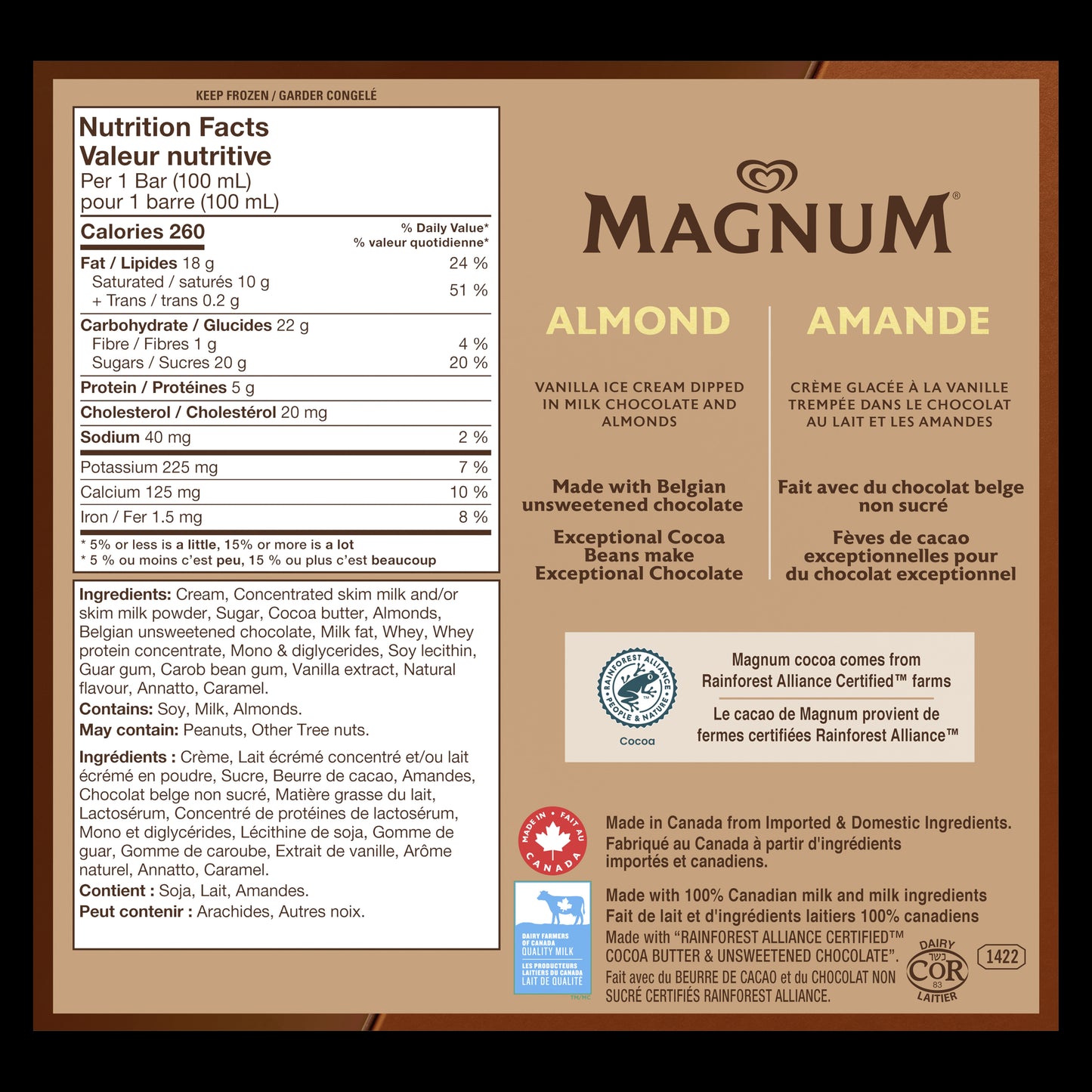 Magnum Almond Ice Cream Bars
