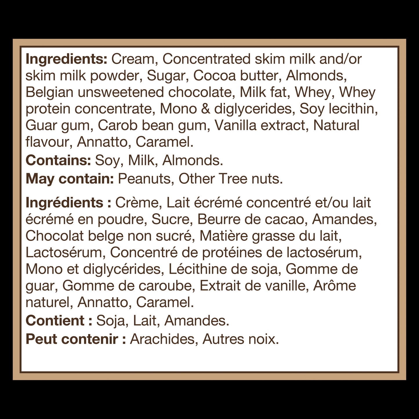 Ingredients