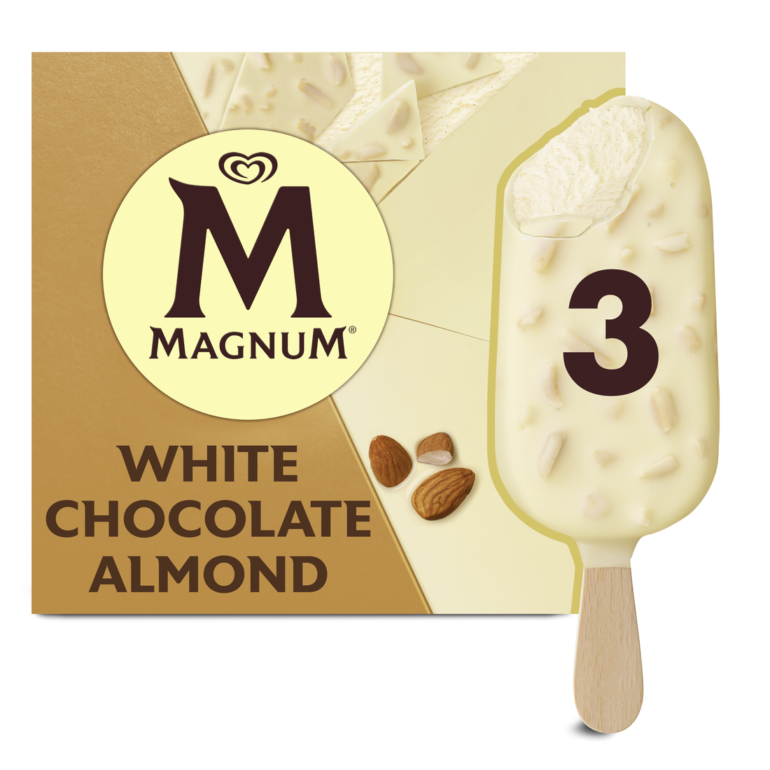 Magnum White Chocolate Almond Ice Cream Bars