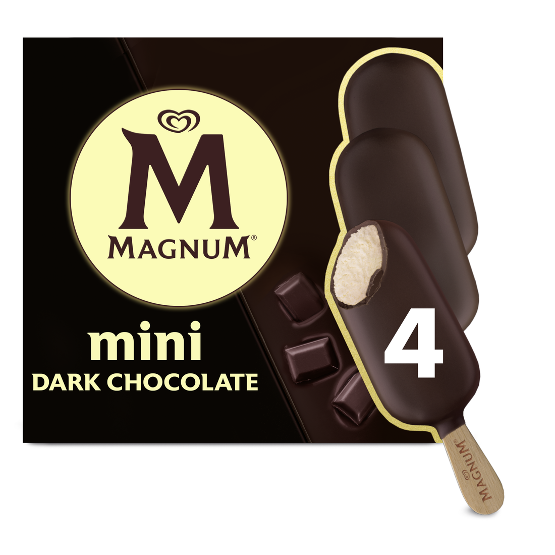 Magnum Mini Dark Chocolate Ice Cream Bars