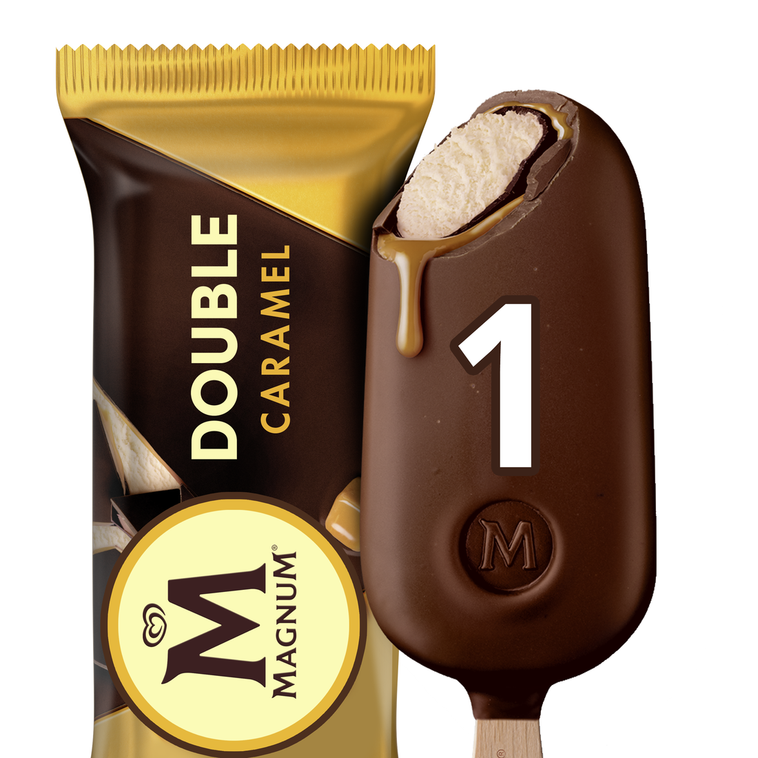 Magnum Double Caramel Ice Cream Bar