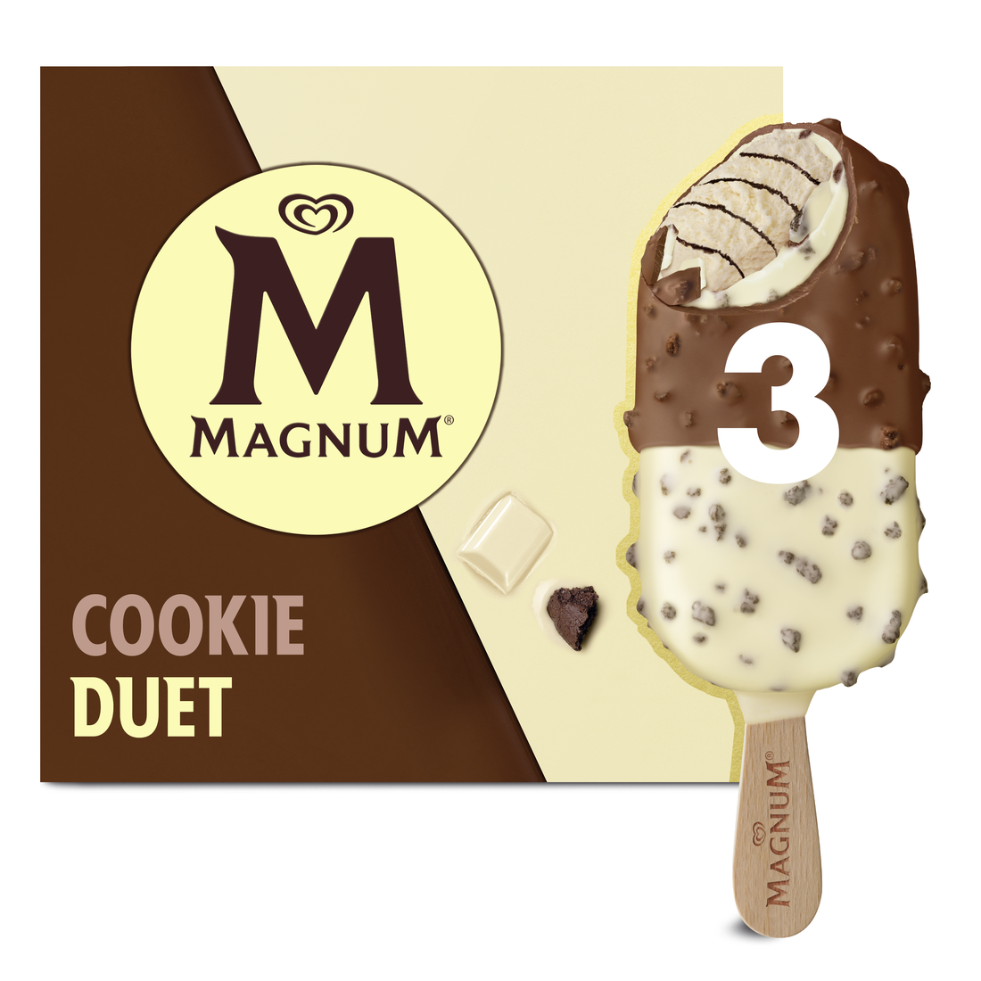 Magnum Rappy Magnum Classic Ice Cream Bar | Premium Belgian Chocolate