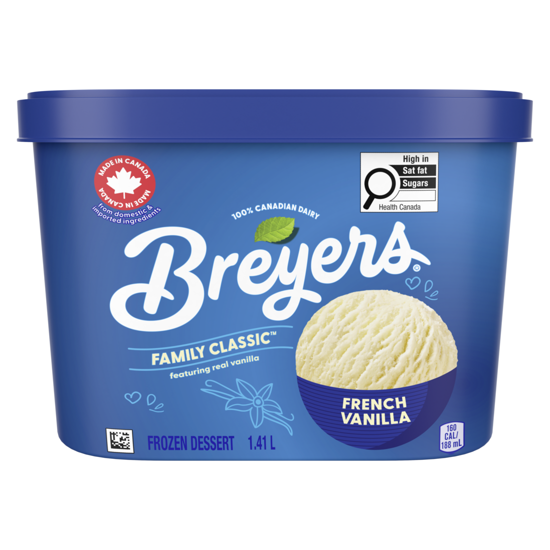 Breyers Classic French Vanilla Ice Cream | Family Classic - The Magnum ...