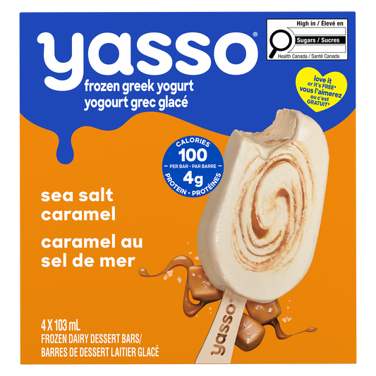 Sea Salt Caramel Bar, 4 x 103 mL