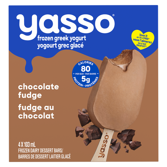 Chocolate Fudge Bar, 4 x 103 mL