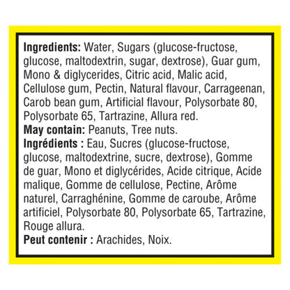SpongeBob SquarePants™ Popsicle (Ingredients)