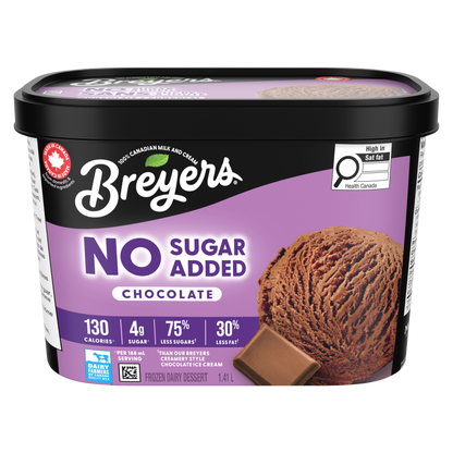Breyers No Sugar Added Chocolate 1.41L