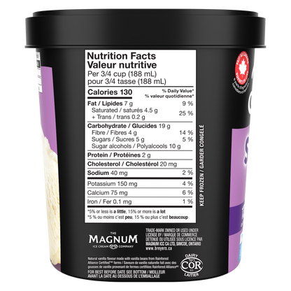 Breyers No Sugar Added Vanilla 1.41L