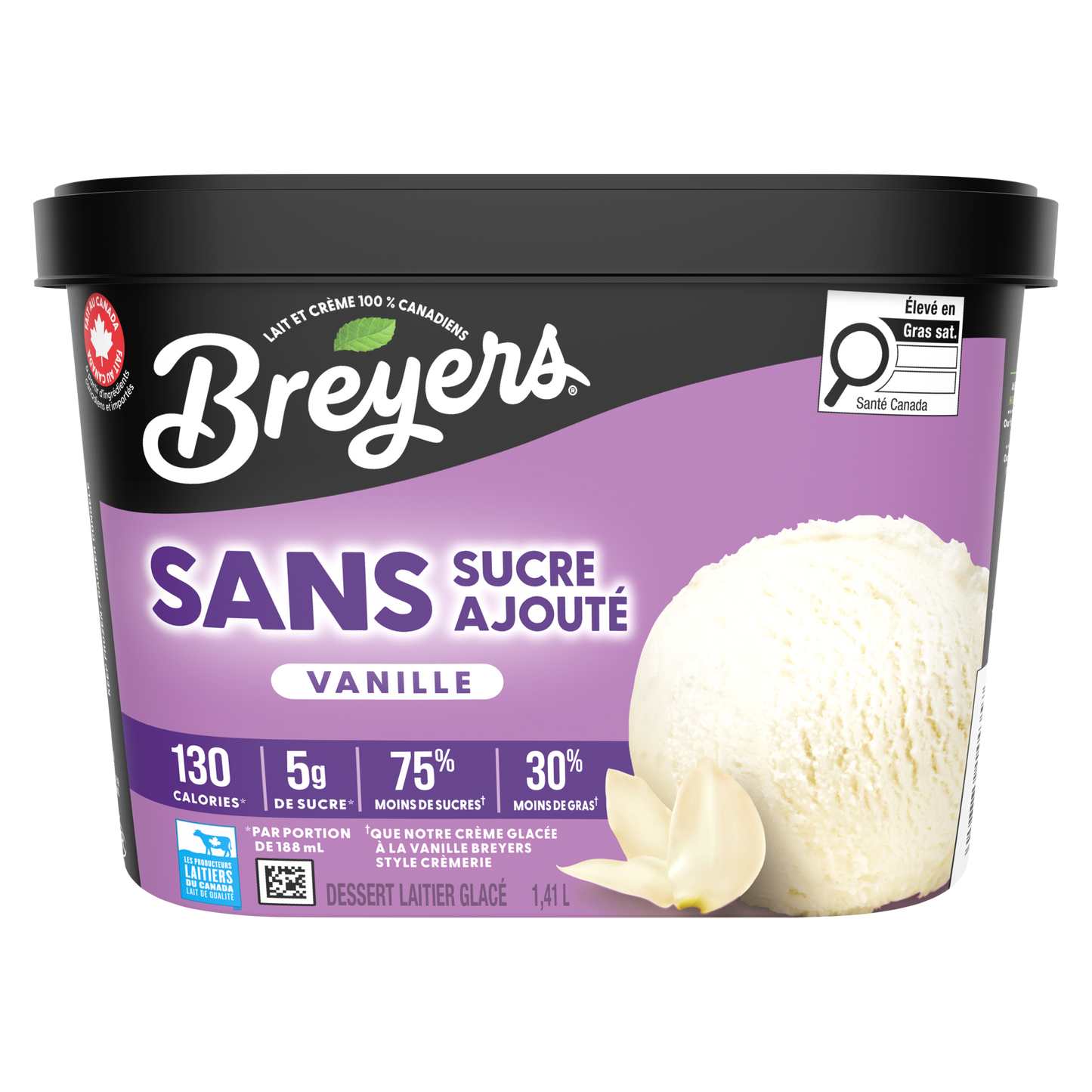 Breyers No Sugar Added Vanilla 1.41L