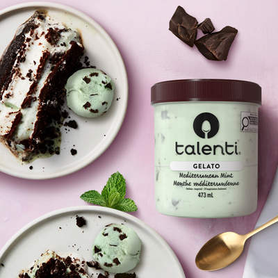 Talenti Mediterranean Mint Gelato 473ML