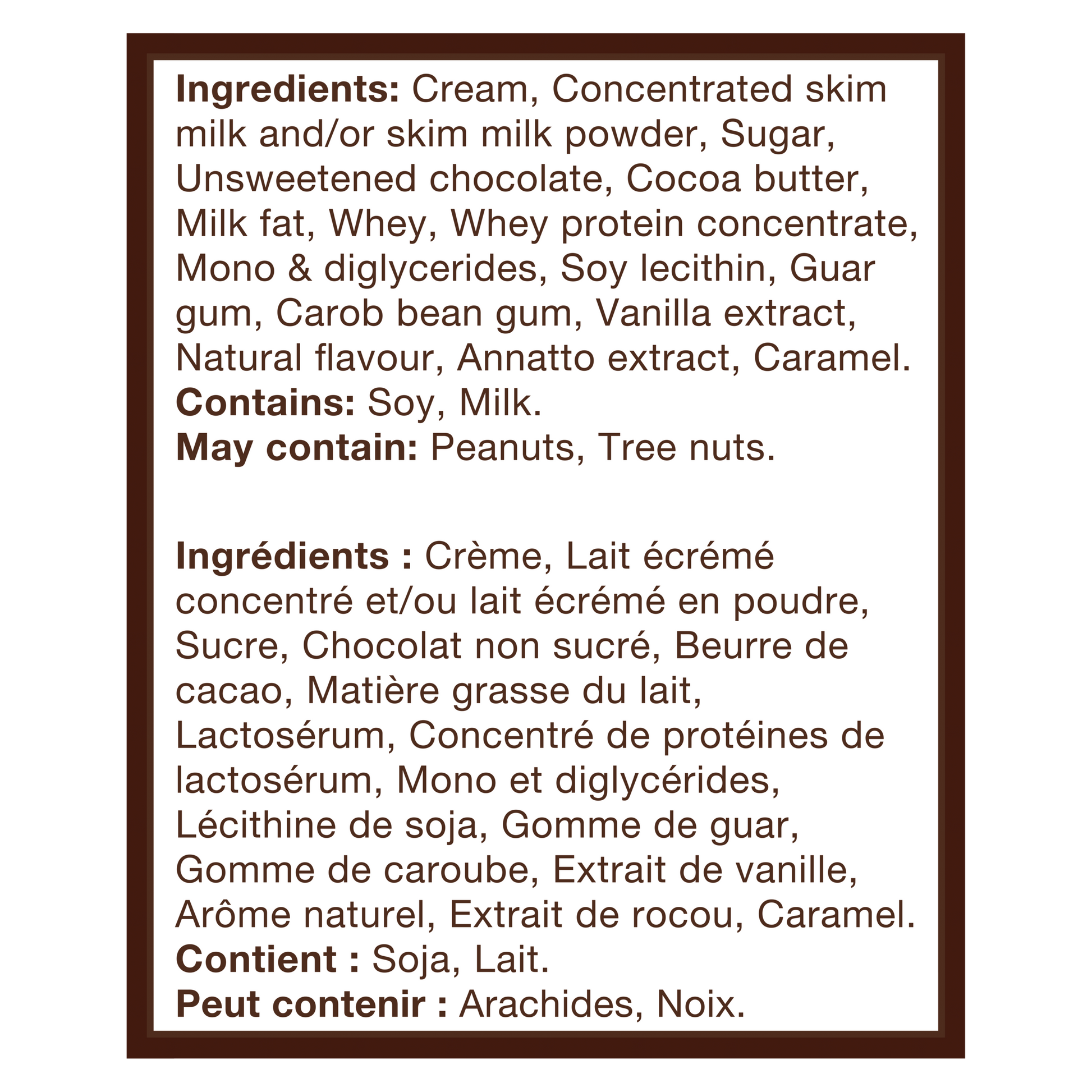 Ingredients