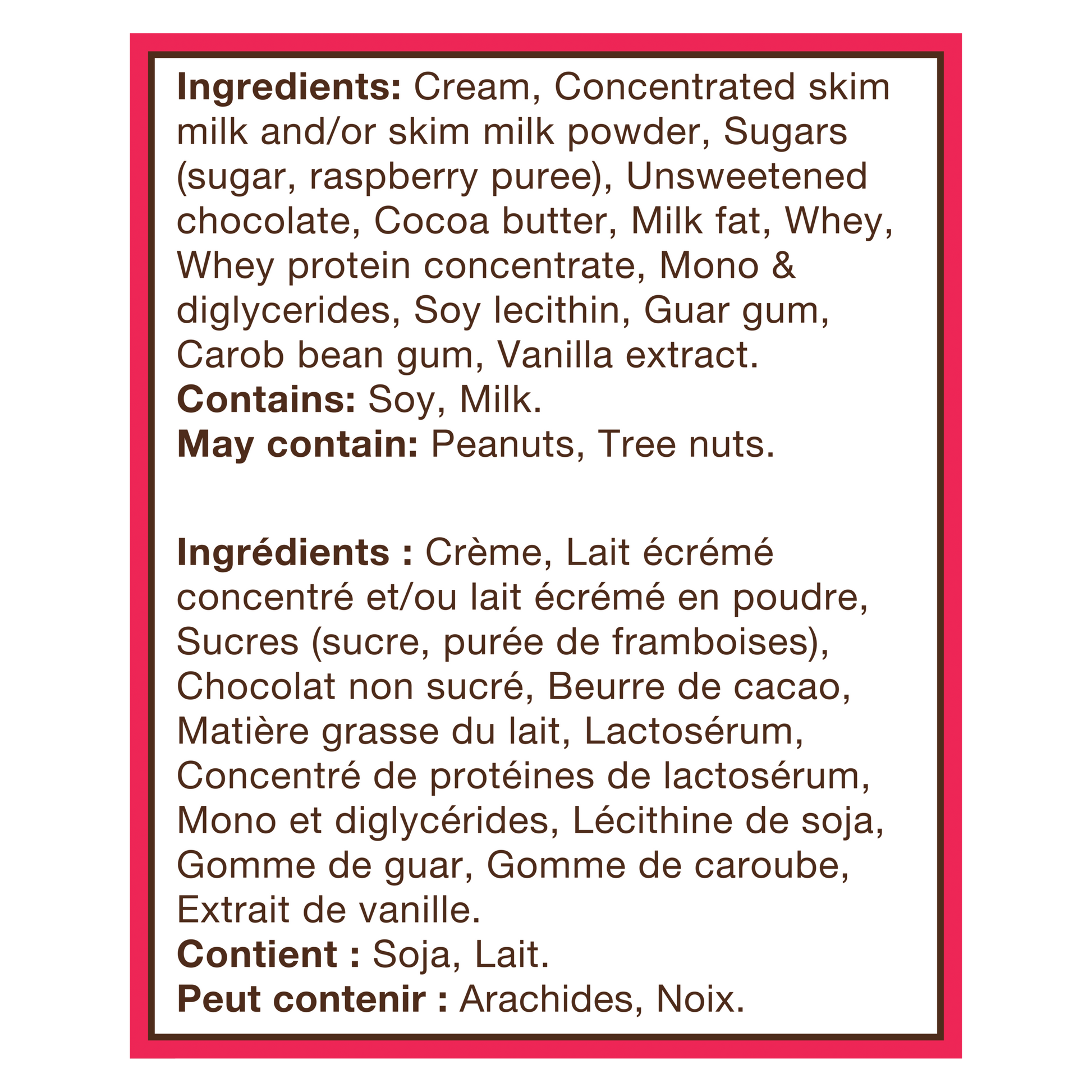Ingredients