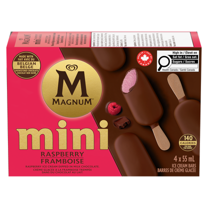 Magnum Mini Raspberry Bars x 4