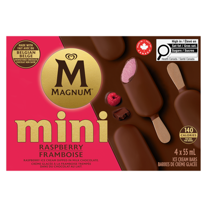 Magnum Mini Raspberry Bars x 4
