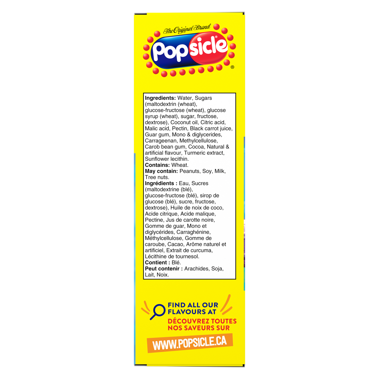 Popsicle SpongeBob Squarepants Ice Pops 6x 60 ml