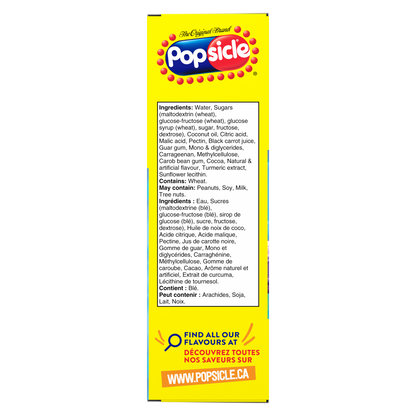 Popsicle SpongeBob Squarepants Ice Pops 6x 60 ml