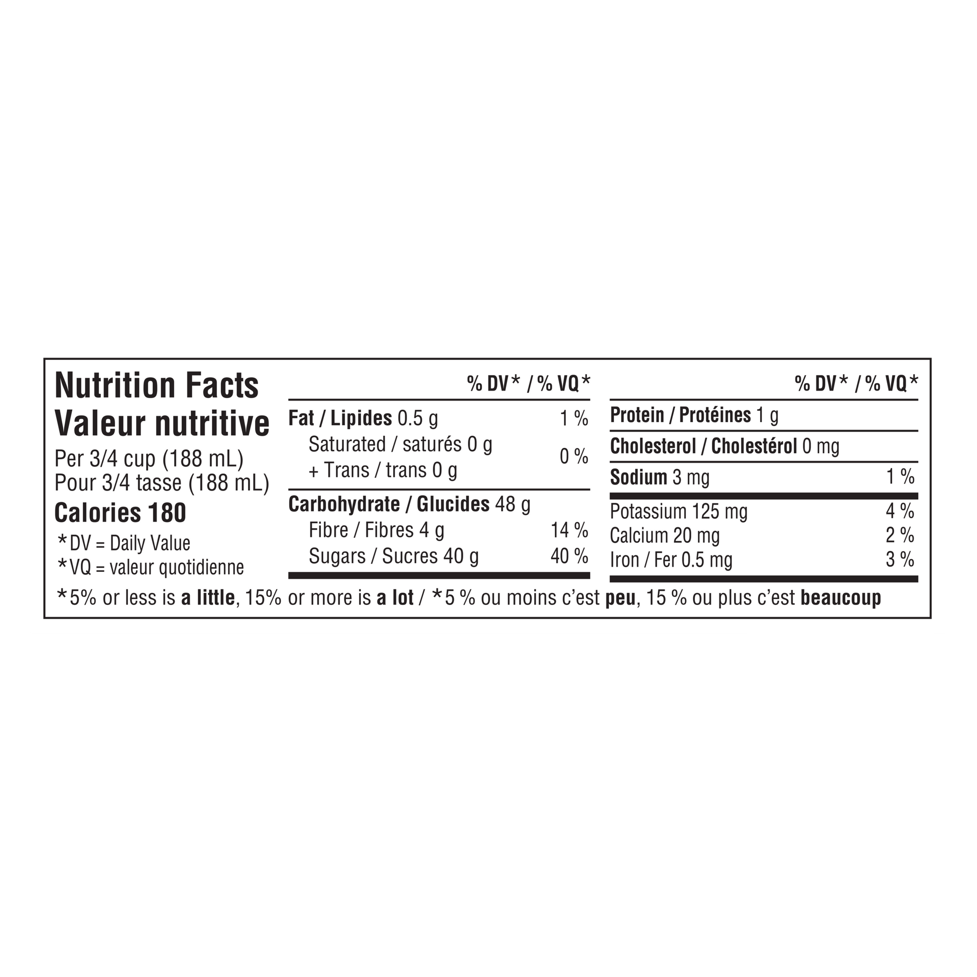 Talenti Roman Raspberry Sorbetto pint side view highlighting ingredient list